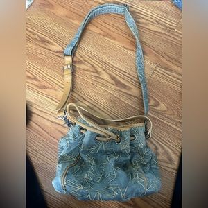 denim diesel bag